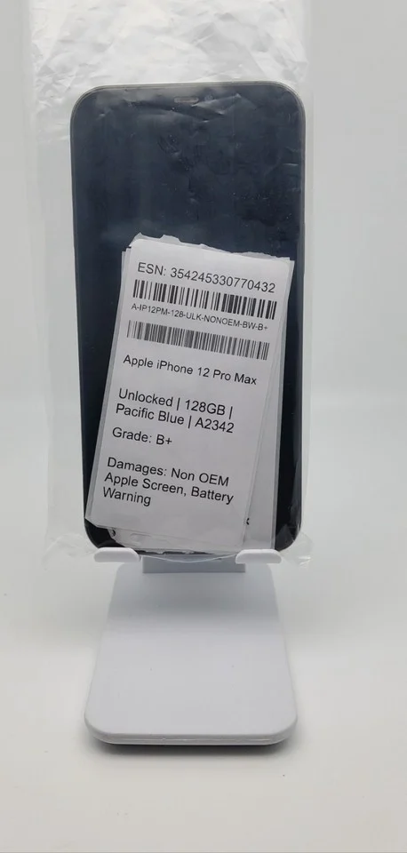 Apple iPhone 12 Pro Max – 128 GB – Pacific Blue (Unlocked)