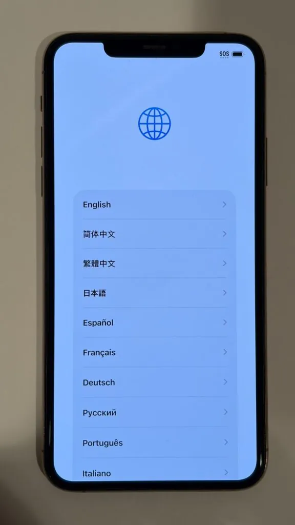 iPhone 11 Pro Max 256GB Unlocked Gold. No face Id.