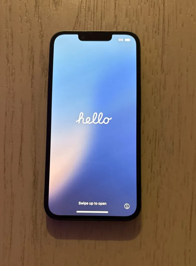 Apple iPhone 16e 128GB, Black, Unlocked, Factory Reset, Slightly Used