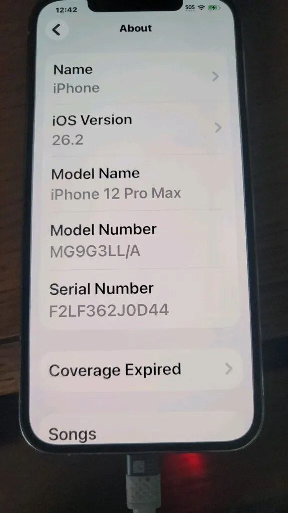 iPhone 12 Pro Max 256GB Silver LIGHTLY USED