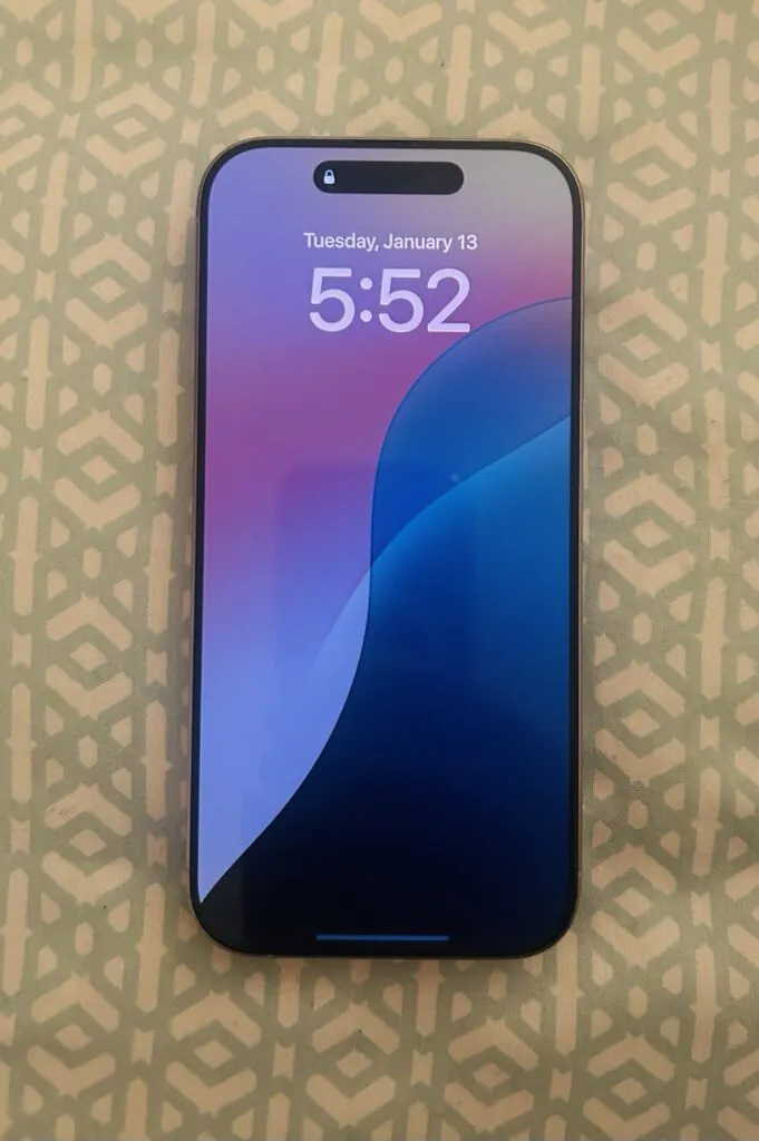 Apple iPhone 16 Pro 128GB White Titanium Unlocked Smartphone