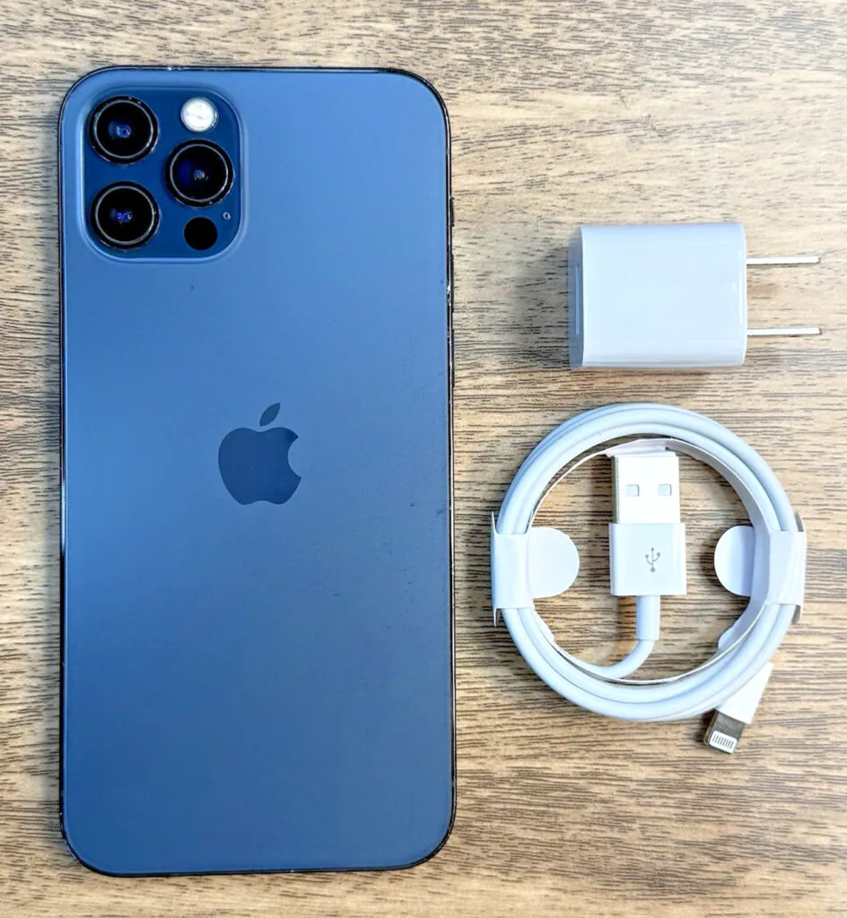 Apple iPhone 12 Pro Max – 256GB – Pacific Blue – Unlocked – Very Good Condition