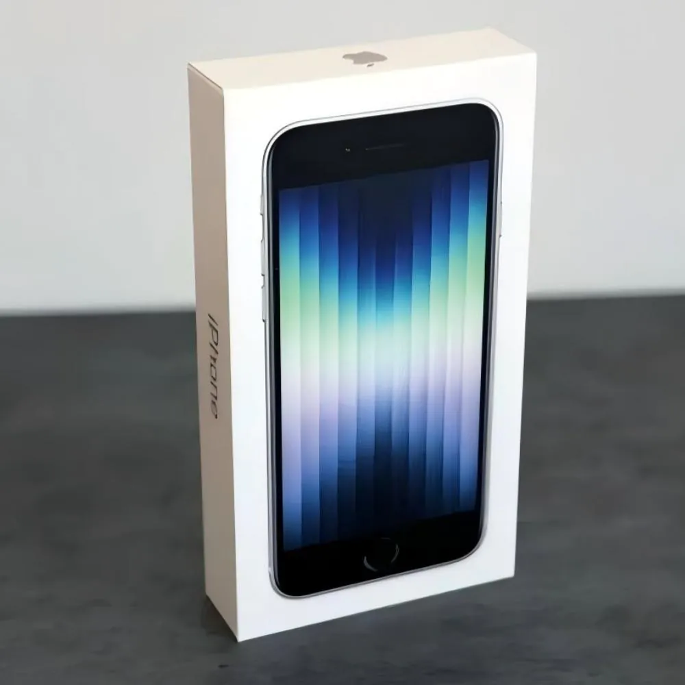 New in Box Apple iPhone SE 3rd Gen 2022 (5G) 128GB 256GB Factory Unlocked,US