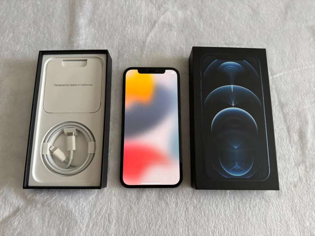 Apple iPhone 12 Pro | 128 GB | Pacific Blue (Unlocked) | MGLR3LL/A