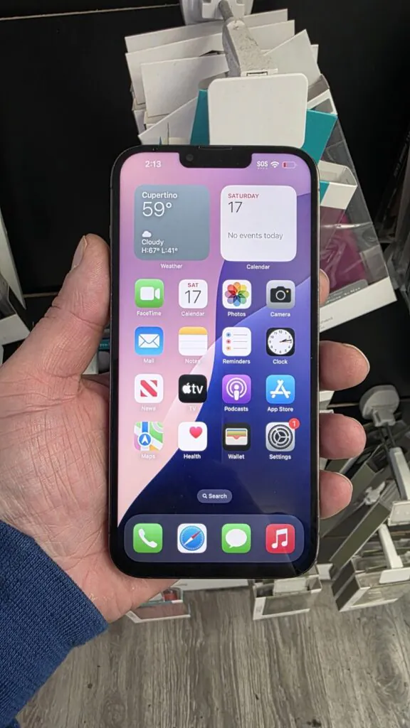 Apple iPhone 13 Pro Max – 128 GB – Graphite (Unlocked) – Works – Read First