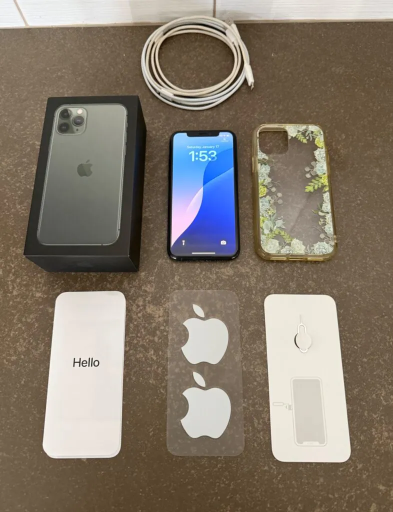 Apple iPhone 11 Pro A2160 Midnight Green 64GB (MWCL2LL/A) “Unlocked”