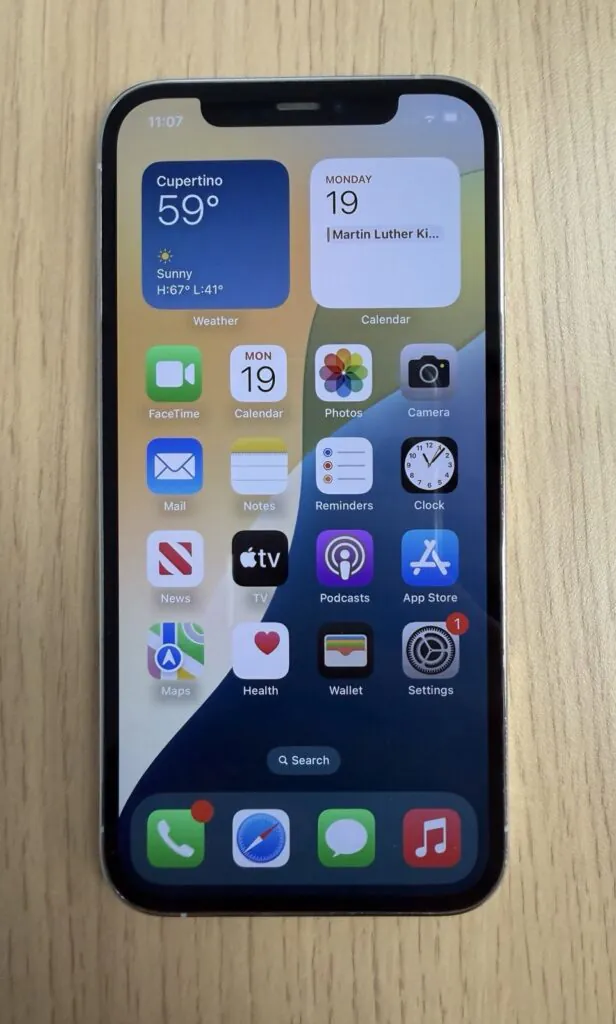 iPhone 12 Pro 256GB Silver Good Condition Unlocked With Box