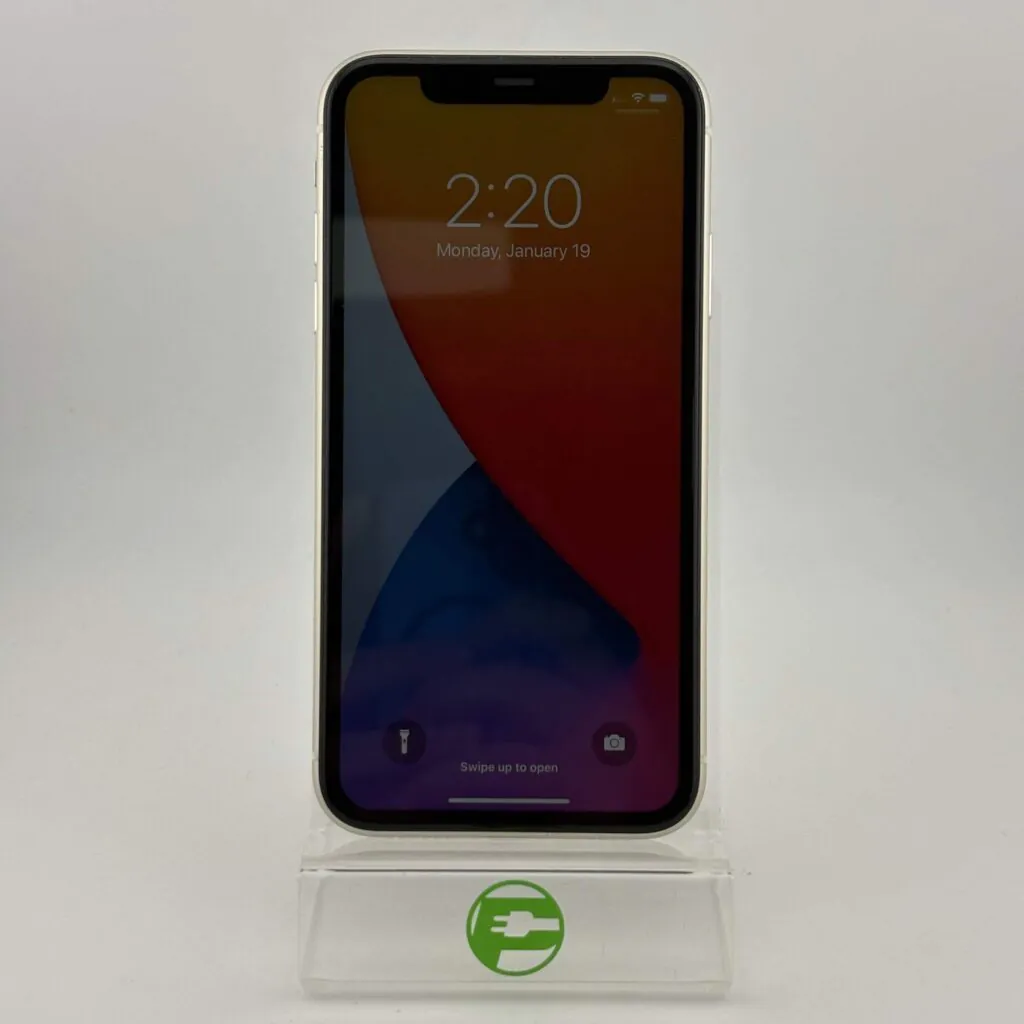 Unlocked Apple iPhone 11 64GB 14.4 White MWKN2LL/A