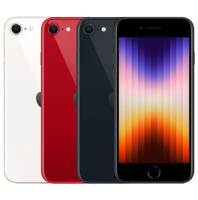 Apple iPhone SE 3rd Gen (Fair Condition) – (Unlocked, AT&T, T-Mobile, Verizon)