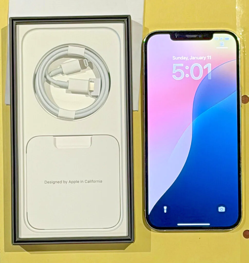 Apple iPhone 12 Pro Max – 256 GB – Silver (Unlocked)