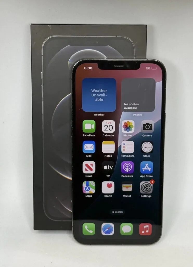 Apple iPhone 12 Pro Max 128gb Unlocked, Graphite Good Condition