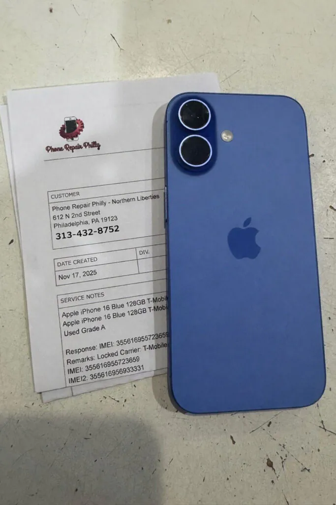 Apple iPhone 16 – 256 GB – Ultramarine (Unlocked)