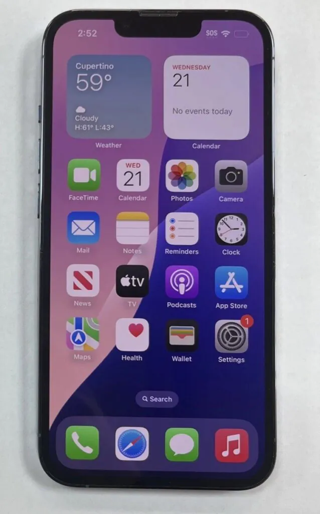 iPhone 13 Pro 128 Unlocked Sierra Blue