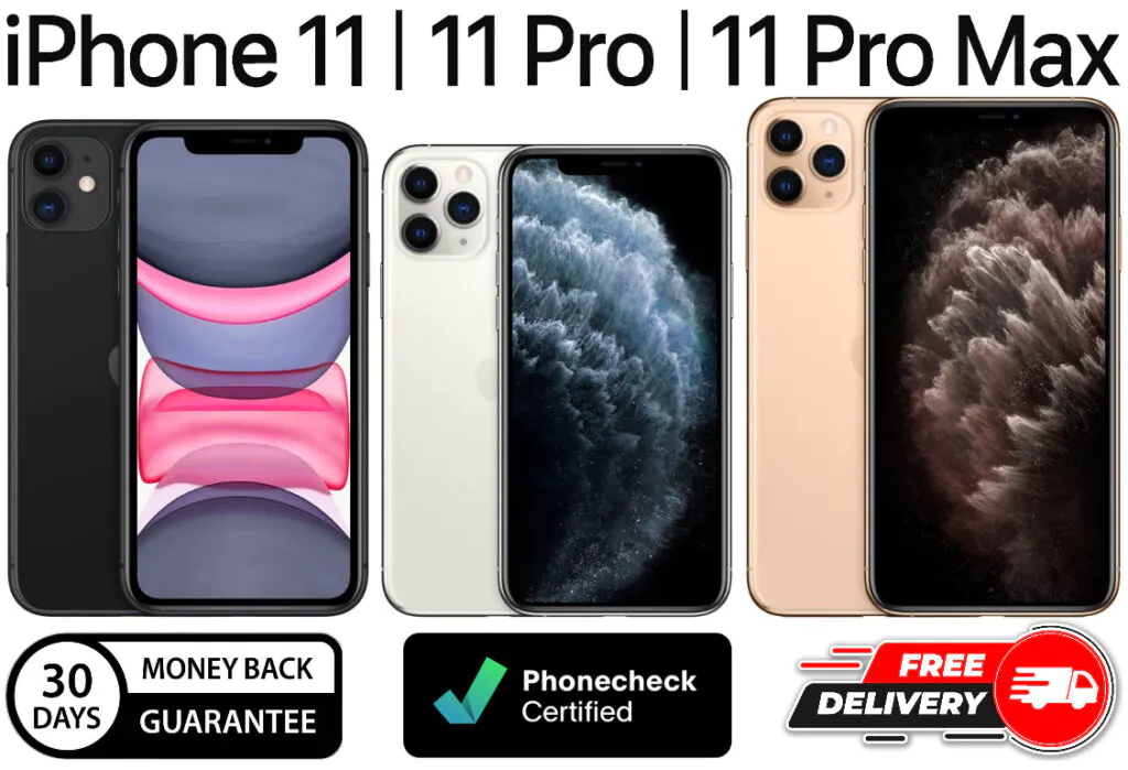 Apple iPhone 11 | 11 Pro | 11 Pro Max – Unlocked AT&T Cricket T-Mobile Verizon