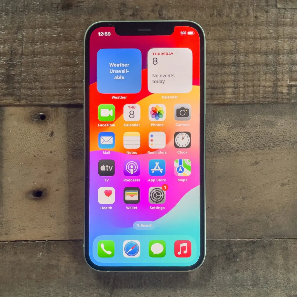 Apple iPhone 12 – 256GB – Green – Unlocked – Very Good A2172