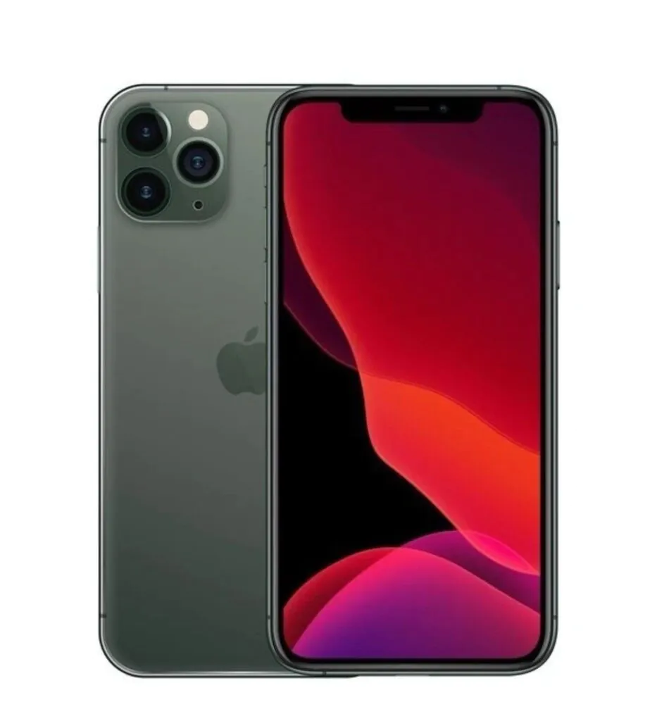 Apple iPhone 11 Pro A2160 (Fully Unlocked) 64GB Midnight Green Good Condition,