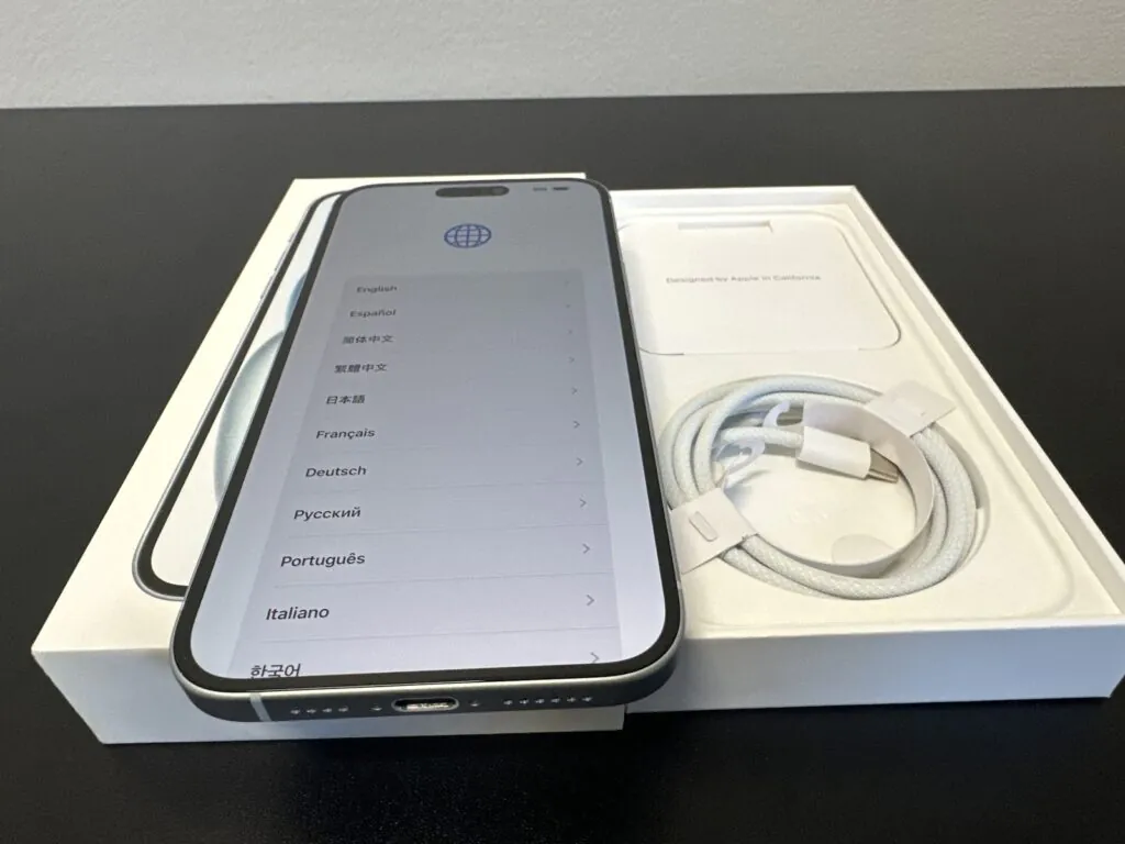 Apple iPhone 15 128GB Blue Unlocked Very good Original Box Never Repaired 8898