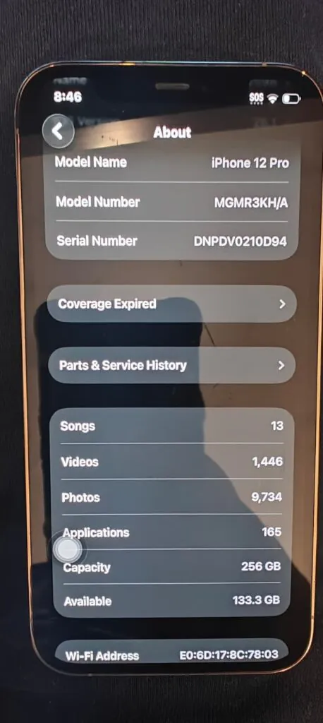 Apple iPhone 12 Pro – 256 GB – Gold (Unlocked)