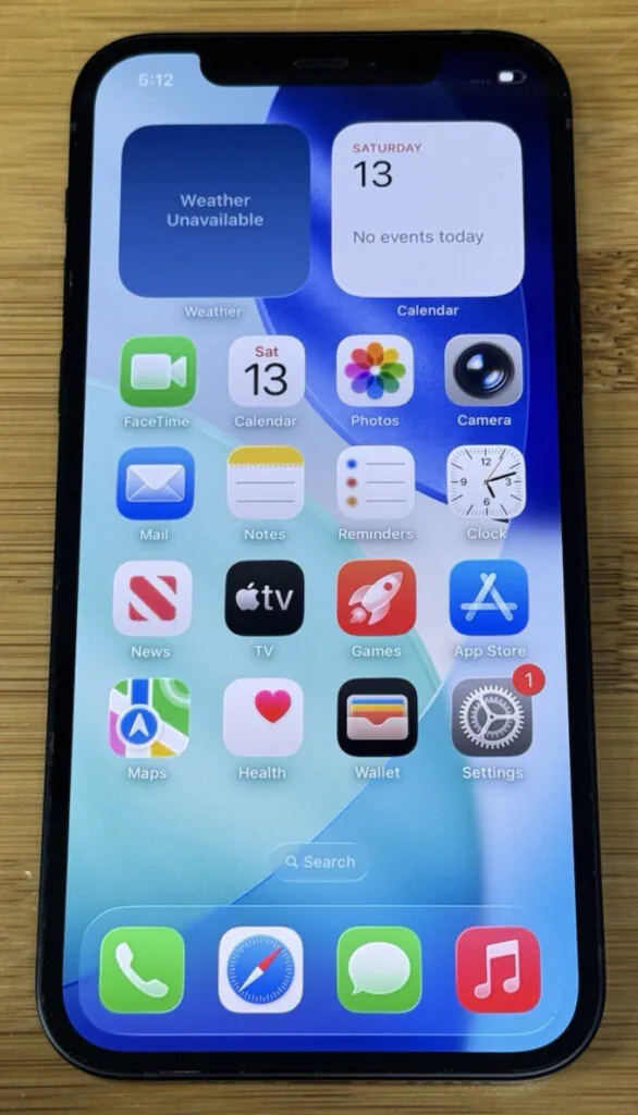 Pre-Owned iPhone 12 64GB (Midnight) – Unlocked – Good Condition