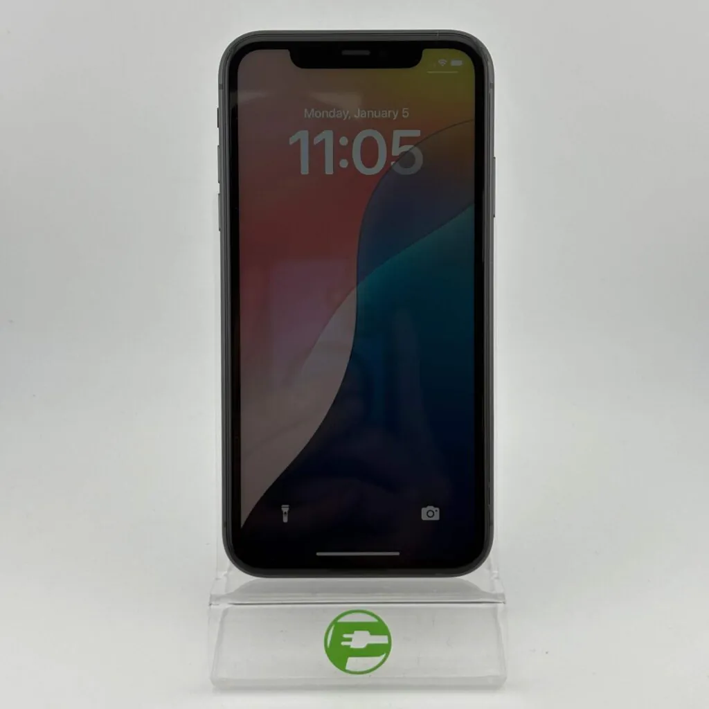 Unlocked Apple iPhone 11 128GB 18.4.1 Black MHCA3LL/A