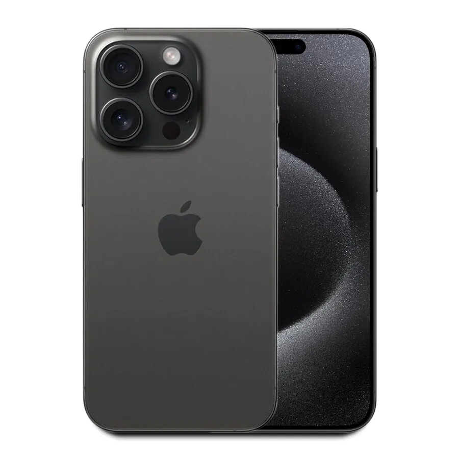 Apple iPhone 15 Pro 6.1″ Unlocked 128GB – (Black Titanium) A2848 w/Warranty