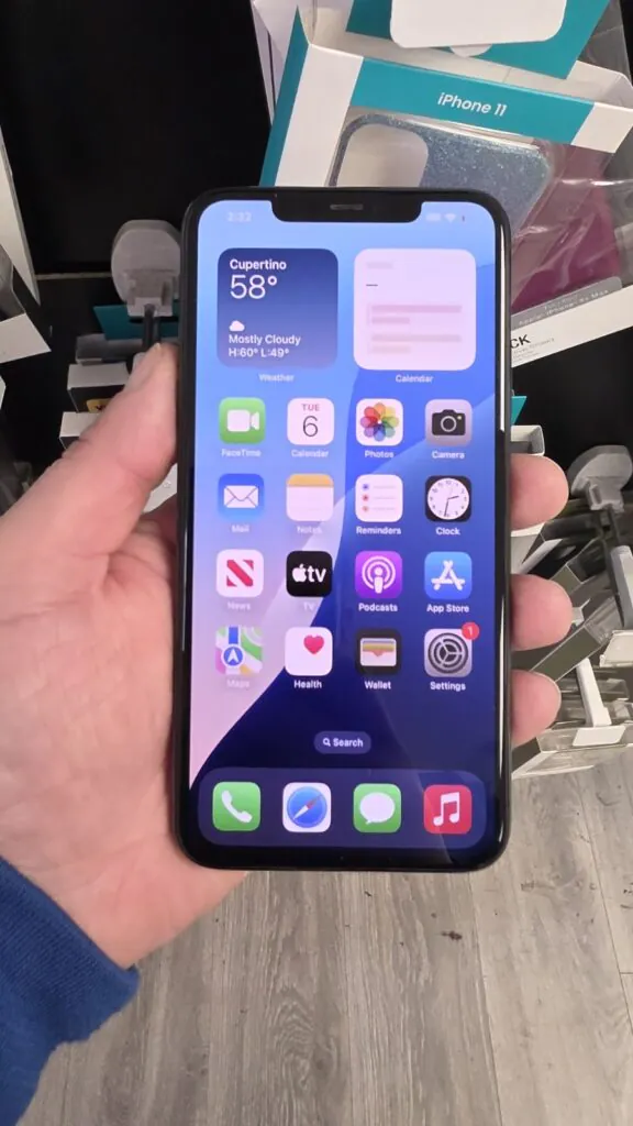 Apple iPhone 11 Pro Max – 64 GB – Midnight Green (T-Mobile) – Works – Read