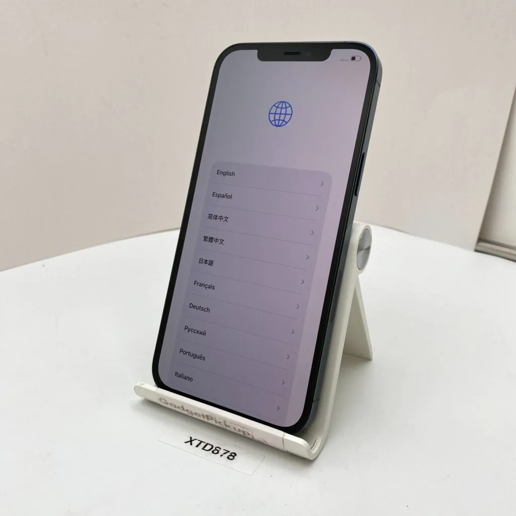 Apple iPhone 12 Pro Max – 128GB – Pacific Blue (Unlocked) – Open Box