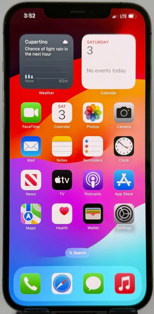 iPhone 12 Pro Max 128GB Graphite – Unlocked – 100% OEM – Dust in Cam – 78%🔋