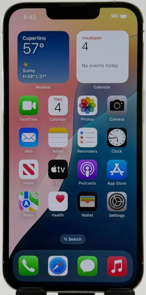 iPhone 13 Pro 128GB – Unlocked – Dust in Cam – Bad Ultra Wide – Fair – 77%🔋