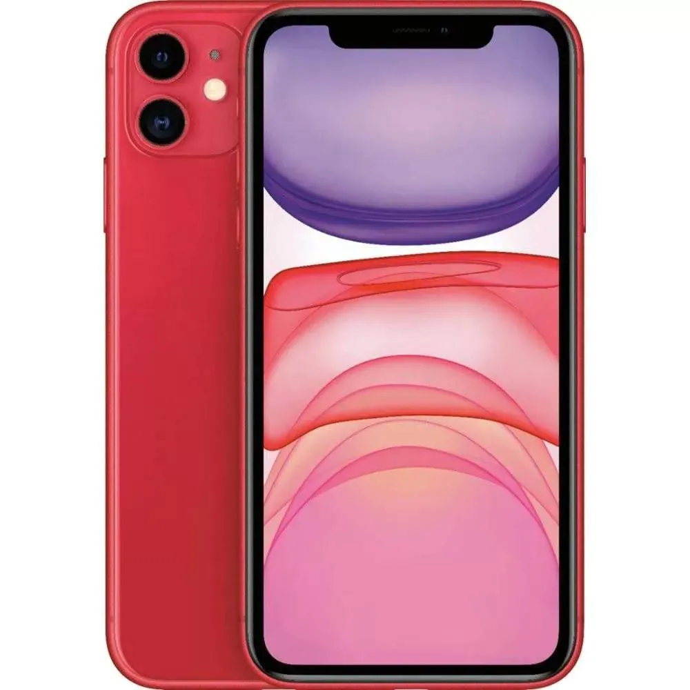 Apple iphone 11 GSM CDMA 64GB Red Unlocked Smartphone 6.1 inch A13 Plus Good