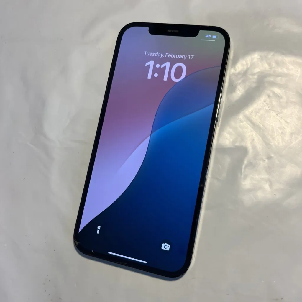 Apple iPhone 12 Pro Max – 128GB (Unlocked)  Touch Does Not Work In Spots  (453)