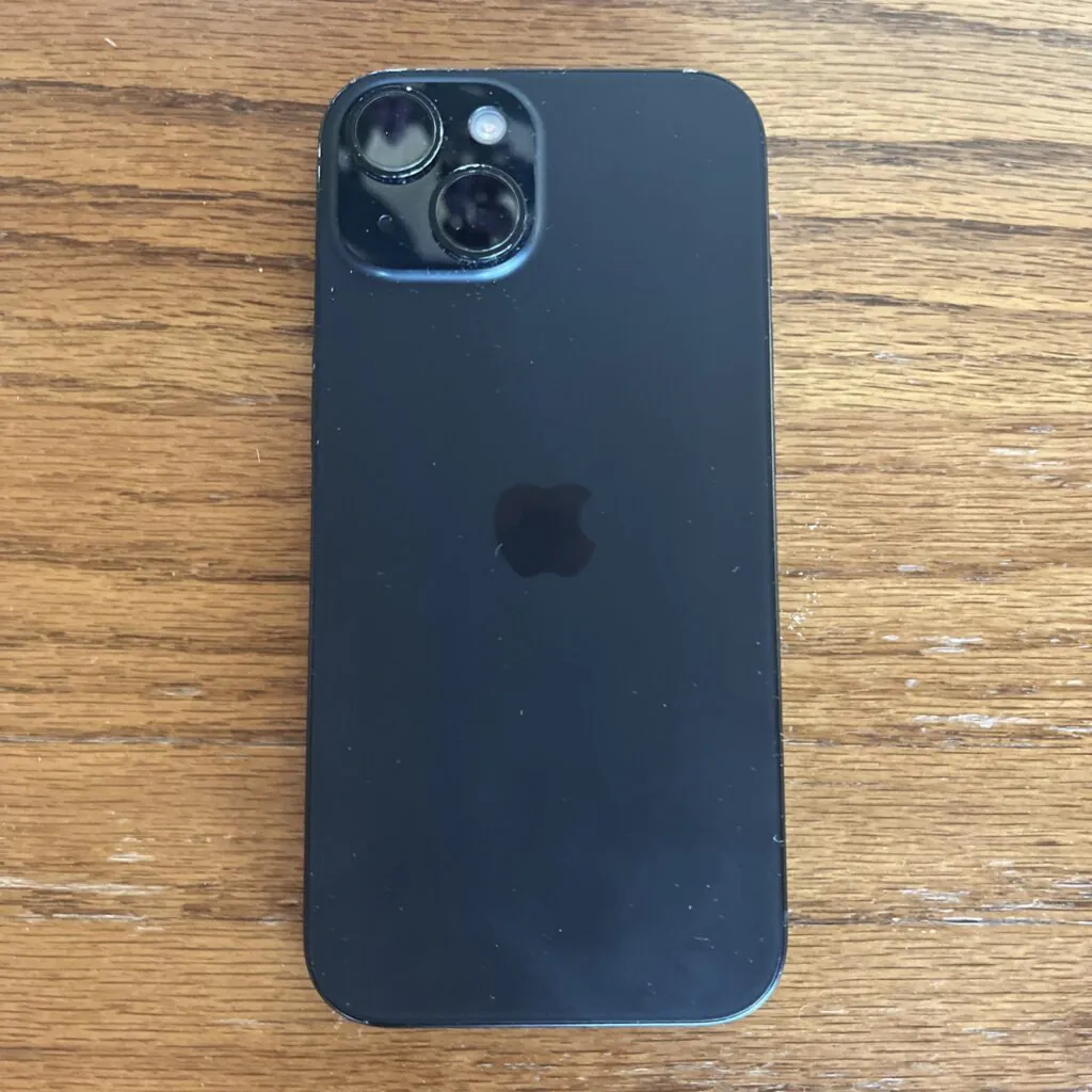 iPhone 15 128GB Unlocked Smartphone Black