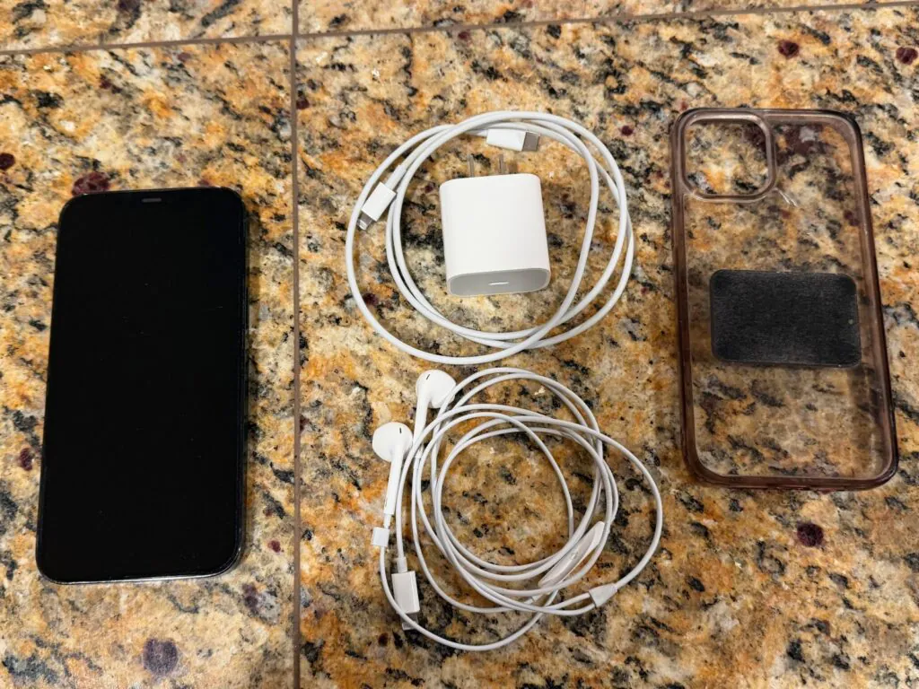 Apple iPhone 12 Pro Max 128GB (Unlocked) – Pacific Blue (MG9T3LL/A) Bundle NICE!