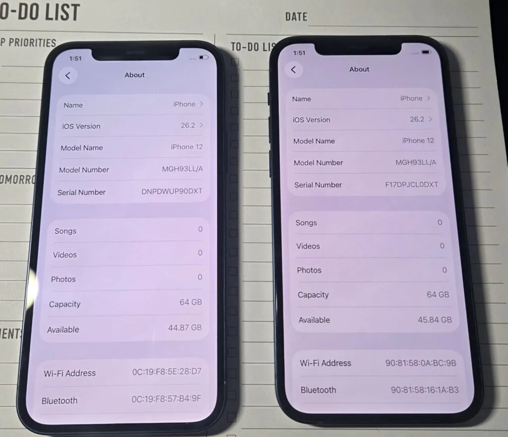 Apple iPhone 12 – 64 GB – Blue (Unlocked)