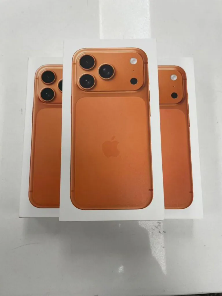 Apple iPhone 17 Pro 6.3″ with Physical Sim 1TB A3523 Orange Color Unlocked