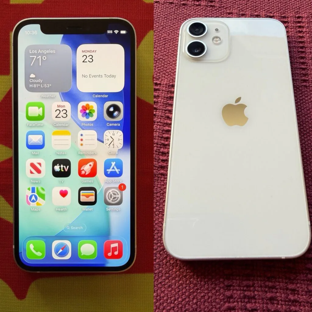 Apple iPhone 12 mini White 128GB Unlocked *READ Description*