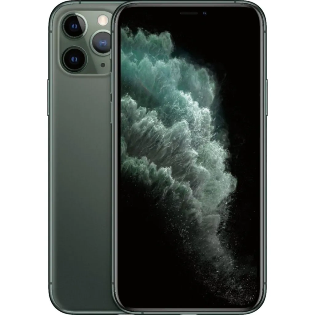 Apple iPhone 11 Pro Max 256GB Fully Unlocked – Midnight Green – Good