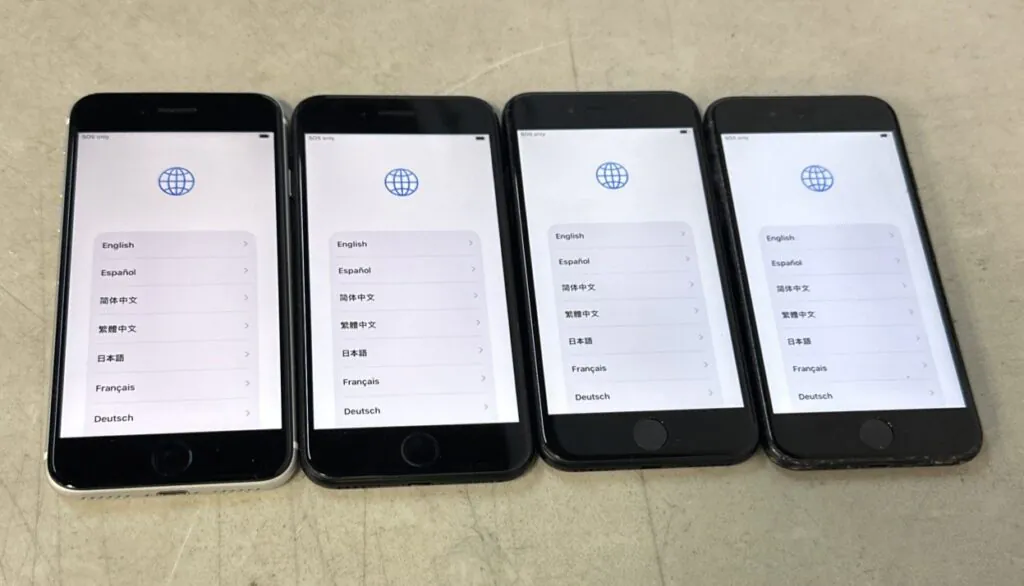 iPhone SE 2020 2nd Gen**Read*277 – 4 phones