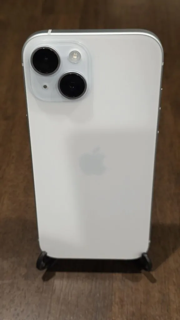 Apple iPhone 15 – 128 GB Blue Titanium (Unlocked) Excellent Condition