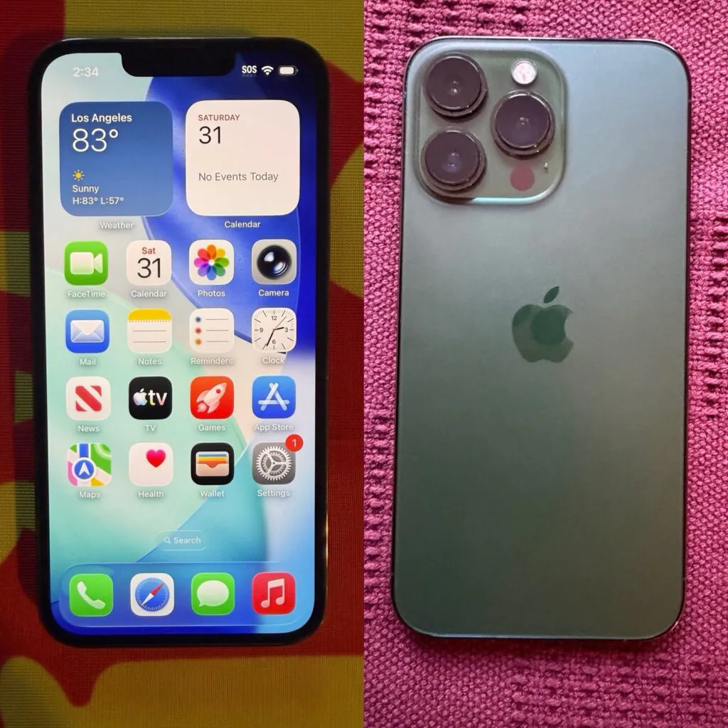 Apple iPhone 13 Pro Alpine Green 128GB Unlocked