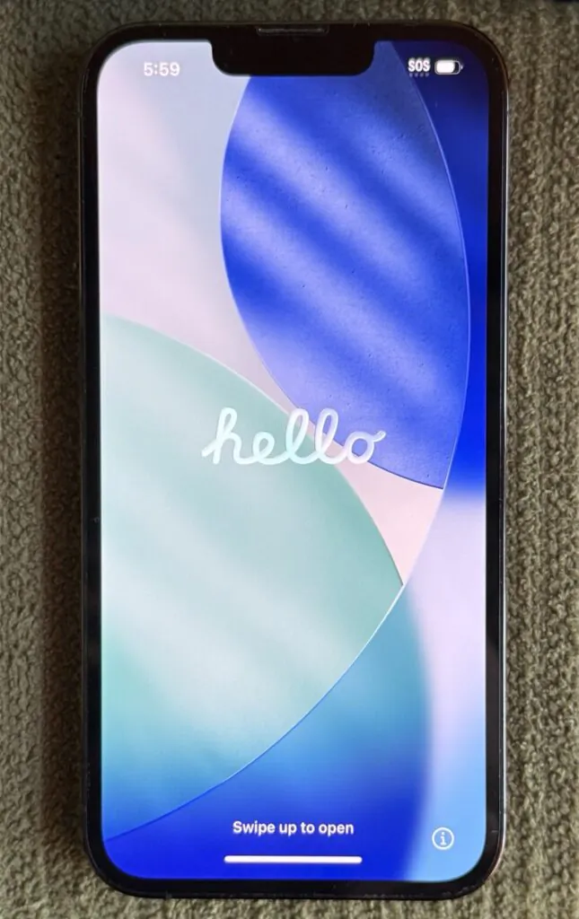 APPLE IPHONE 13 PRO UNLOCKED 256GB ALPINE GREEN USED EXCELLENT CONDITION