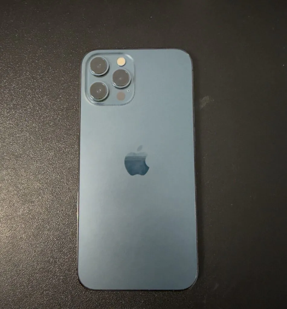 Apple iPhone 12 Pro Max Smartphone Pacific Blue, 128GB, Unlocked