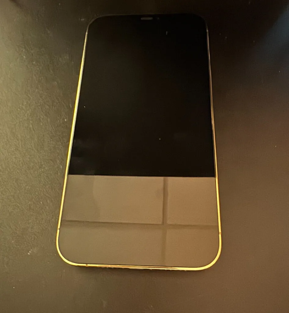 Apple iPhone 12 Pro Max – 128 GB – Gold (Unlocked)  (Read Description)