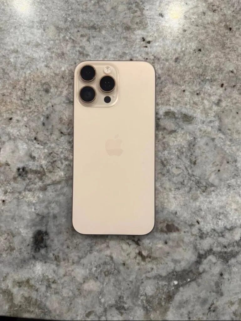 Apple iPhone 16 Pro Max – 256 GB – Desert Titanium (Unlocked)