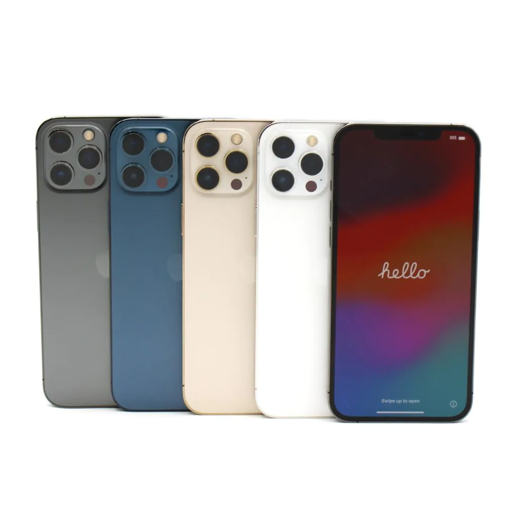 Apple iPhone 12 Pro Max A2342 128GB Choose Color Carrier Good