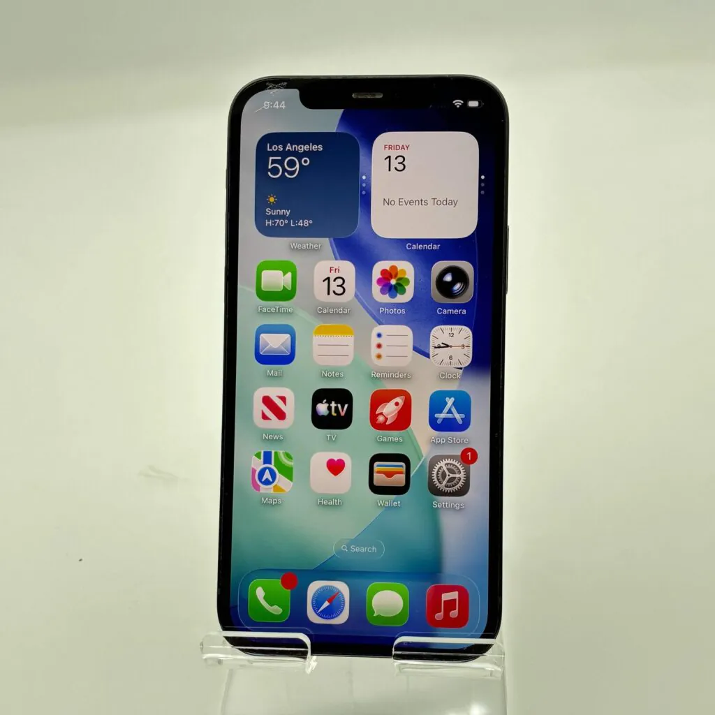 Unlocked Apple iPhone 12 6.1″ 64GB Black A2172