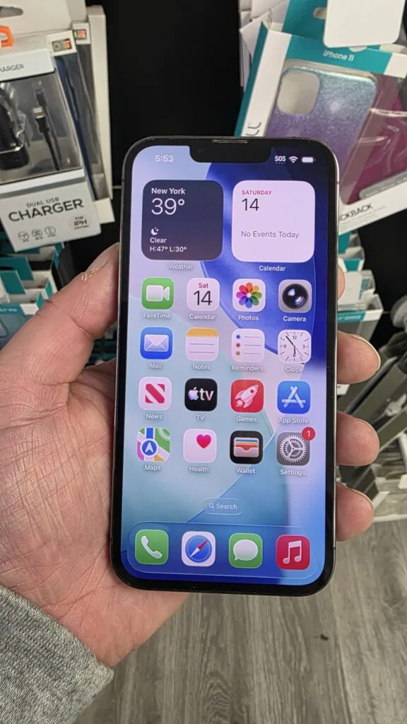 Apple iPhone 13 Pro – 256 GB – Graphite (Unlocked) – Good Condition – Working