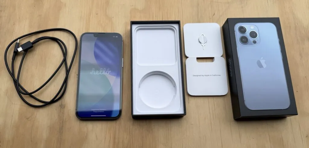 iPhone 13 Pro 256GB unlocked Sierra Blue