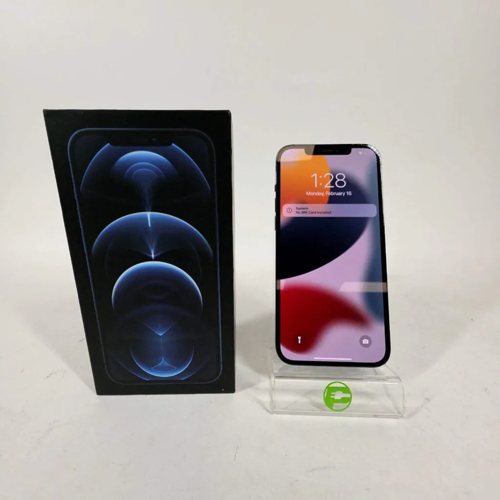 T-Mobile Apple iPhone 12 Pro Max 128GB Pacific Blue MGAF3LL/A