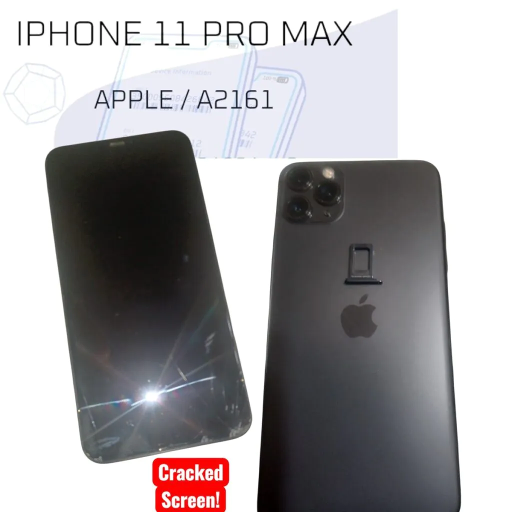 Apple iPhone 11 Pro Max – 512 GB – Space Gray (Unlocked) DOES NOT TURN ON